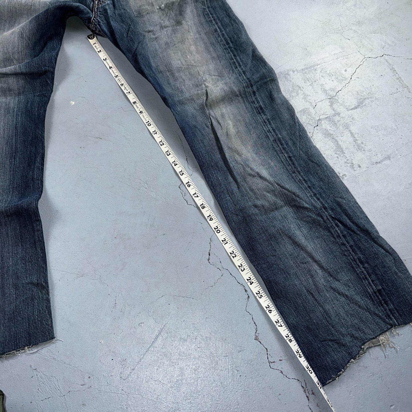 Levis 501 Vintage Y2K XX Straight Leg Jeans Blue Med Wash 33x34 Act 32x31