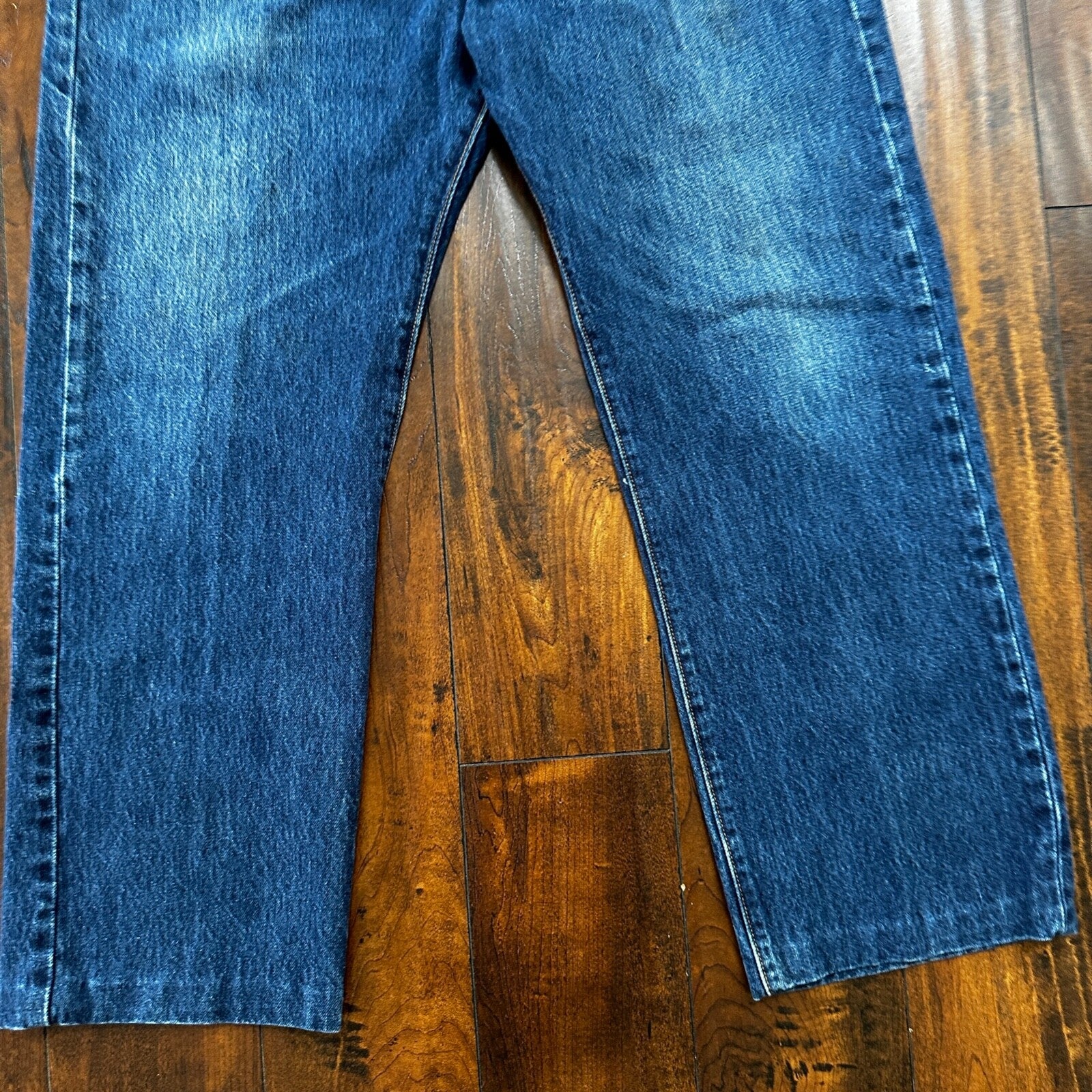 Levis 501 Vintage Y2K Straight Leg XX 2000s Jeans 38x30 Med Wash Act 36x27