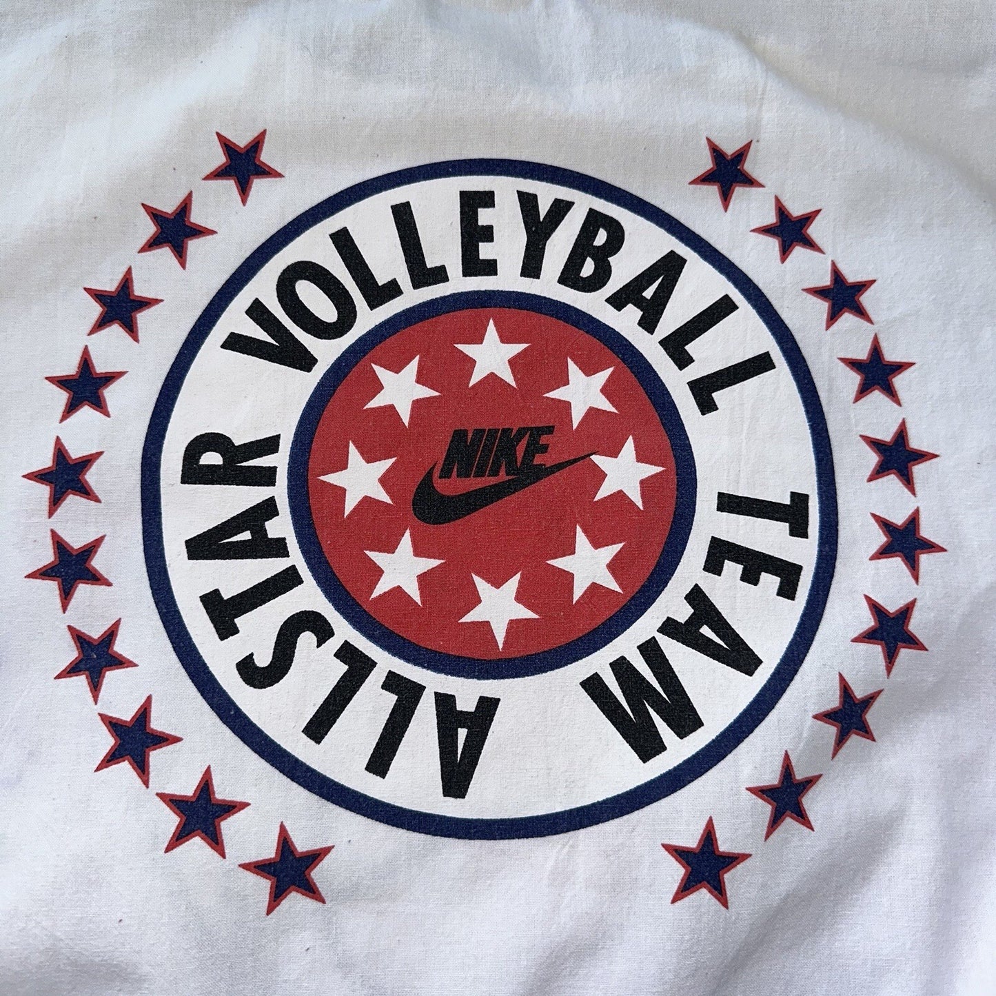 Nike Vintage Sweatshirt T Shirt Volleyball 80s Jumper Sports Jordan Rap 90s Cool