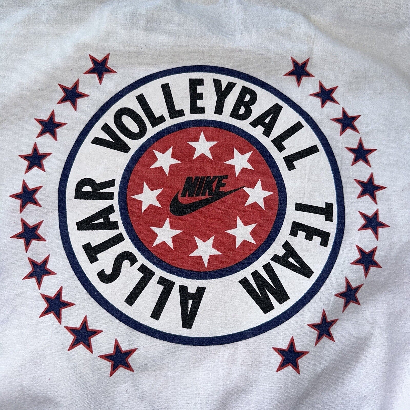 Nike Vintage Sweatshirt T Shirt Volleyball 80s Jumper Sports Jordan Rap 90s Cool
