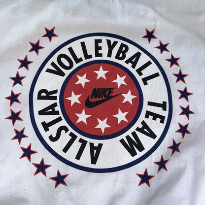 Nike Vintage Sweatshirt T Shirt Volleyball 80s Jumper Sports Jordan Rap 90s Cool