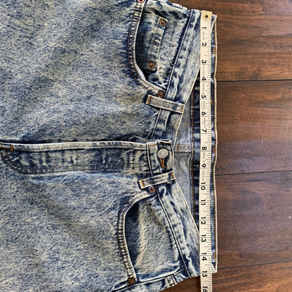 Levis 501 Vintage 80s USA XX Straight Leg Jeans Blue Acid Wash 33x32 Act 30x29