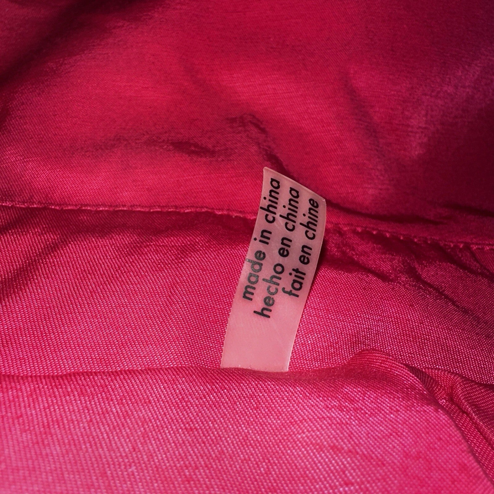 GUESS Pink Belted Peacoat Wmn Sz XS VTG Button Detail Zipper Trench Cute