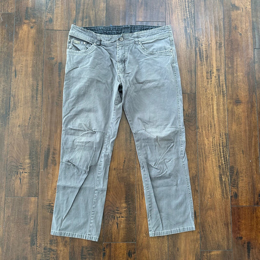 Kuhl Men's Size 38X30 Pants Vintage Patina Dye Hiking Outdoor GRAY Vintage Style