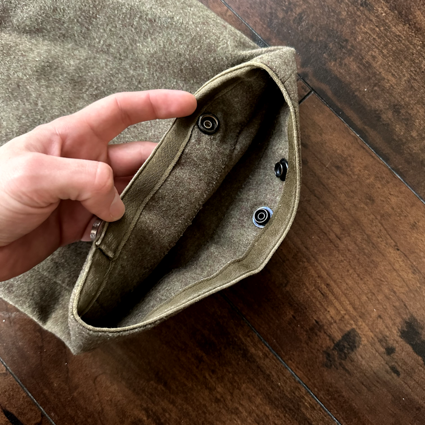 Vintage Sportra Arnstorf German Military Wool 60s 1960s Cargo p WWII Pants 33x28