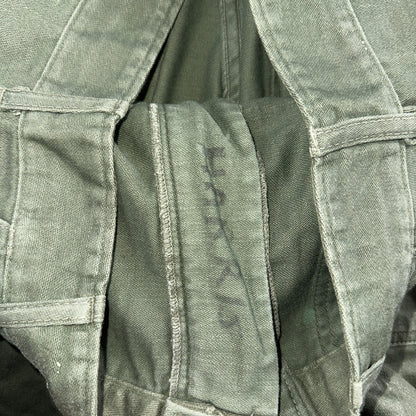 Vintage 1960s 70s Vietnam OG 107 Fatigue Pants 60s Zipper Fly Act 39x31