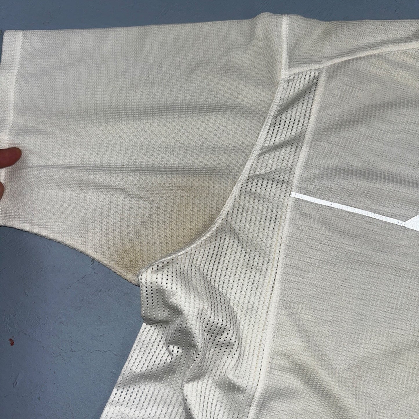 Nike Sphere VTG T Shirt 3M Check Textured Short Sleeve White/Yellow Tennis Sport