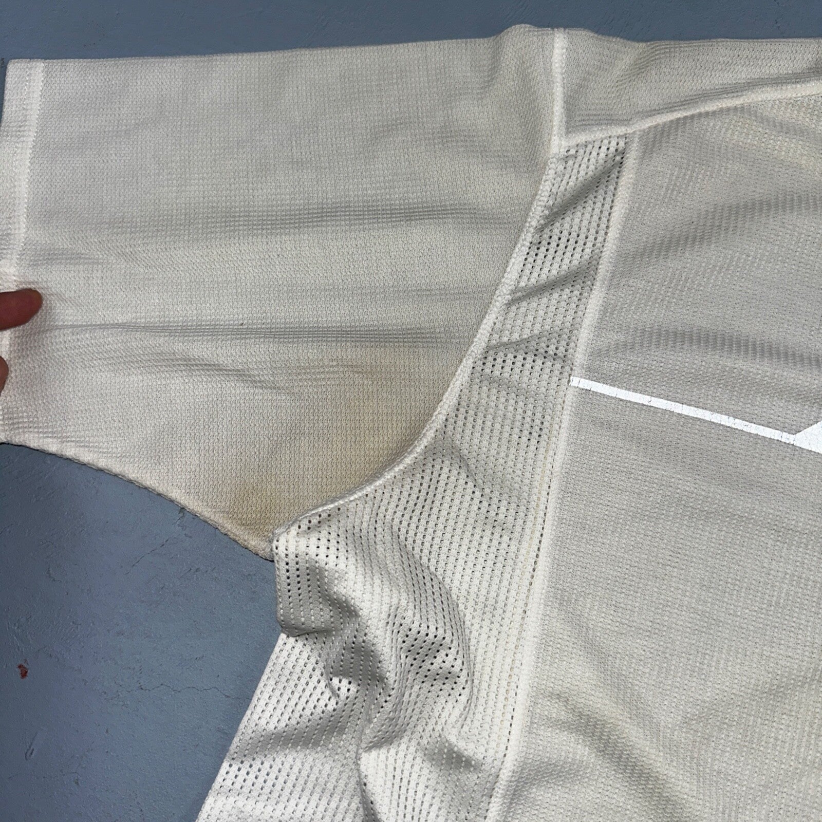 Nike Sphere VTG T Shirt 3M Check Textured Short Sleeve White/Yellow Tennis Sport