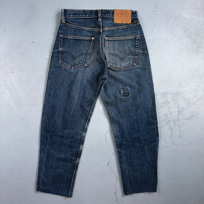 Levis 501 Big E Vintage 60s Redline Selvedge USA XX 1960s Jeans Skinny Act 26x23