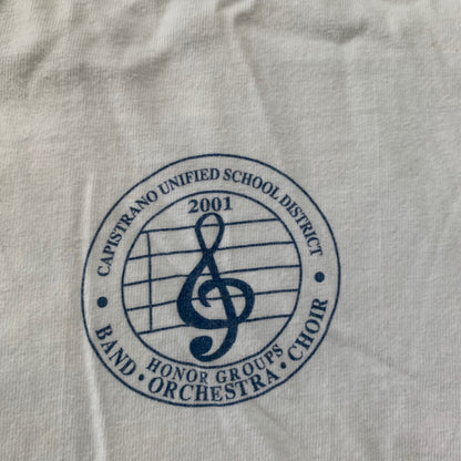 Music Festival 2001 Y2K Vintage T Shirt Jazz Rock Punk Capistrano California 