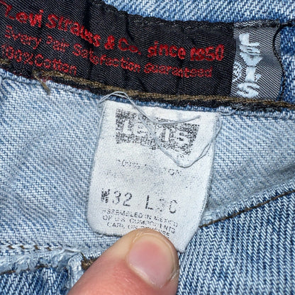 Levis Jeans VTG Mens 32x30 Silver Tab Loose Y2K Light Wash 90s Grunge Act 30x29