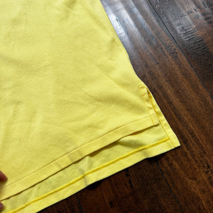 Vintage Polo Ralph Lauren Shirt Mens Medium Yellow 90’s basic classic