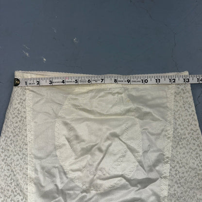 VTG 1980s Mystique Creations Lingerie Slip Sleepwear Full Sweep Nightgown Shorts