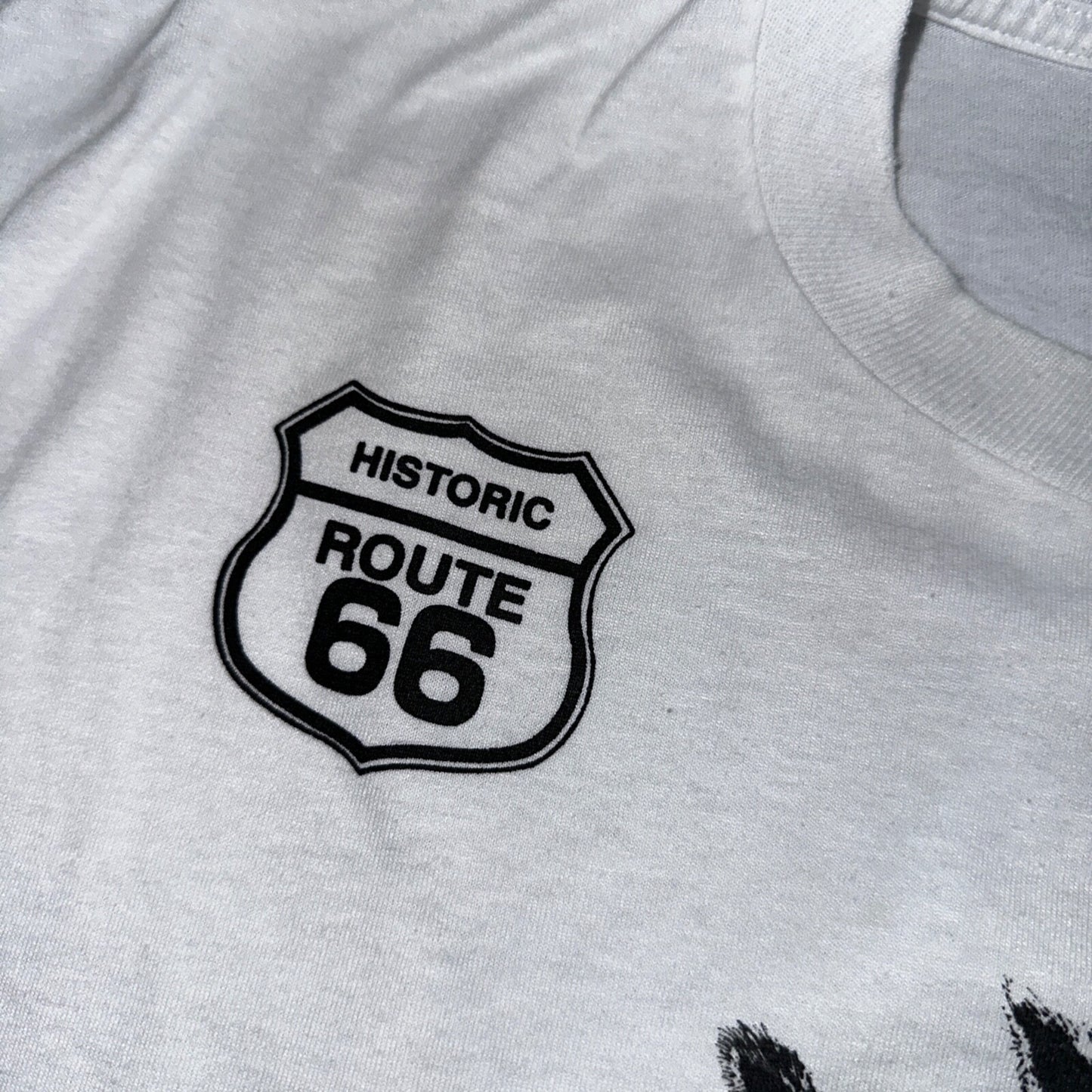 Oatman Arizona Route 66 VTG T Shirt Burro Cactus Flowers Route Cute Donkey Horse