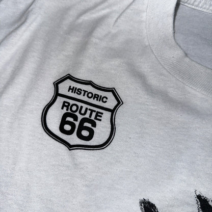 Oatman Arizona Route 66 VTG T Shirt Burro Cactus Flowers Route Cute Donkey Horse