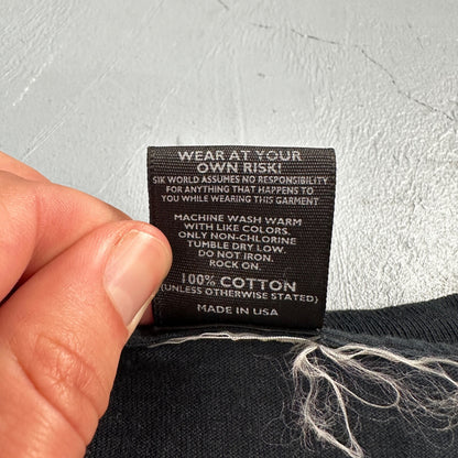 SikWorld Came Here To Drink VTG T Shirt Y2K 2009 Rare Punk Grunge Vile Skate