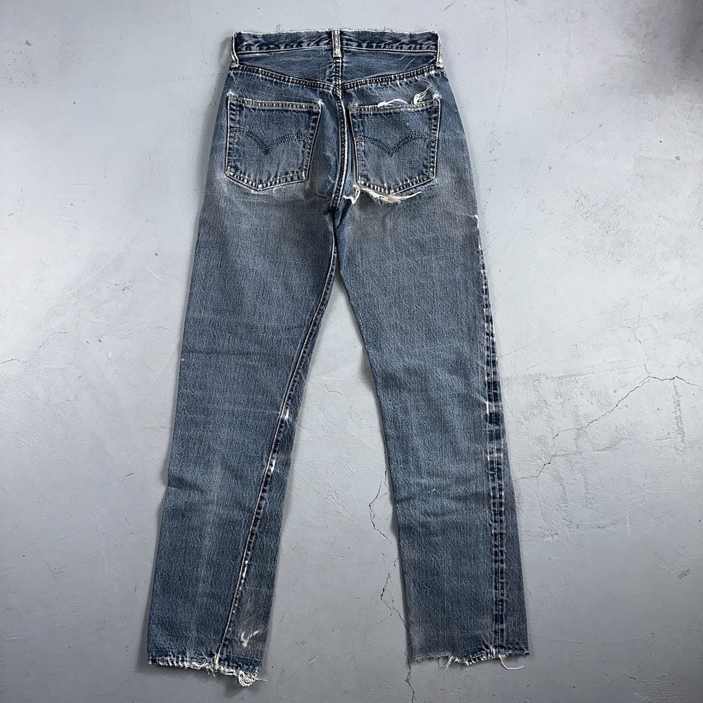 Levis 501 Big E Vintage 60s Redline Selvedge USA XX 1960s Jeans 66 Act 26x31