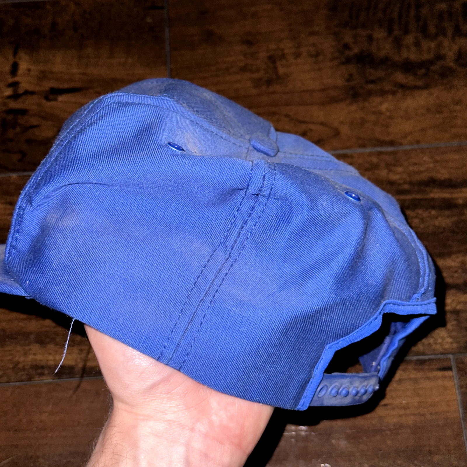 Napa Vintage Hat Cap Snapback Oak Leaves Blue 80s 90s Racing Car Parts Sports