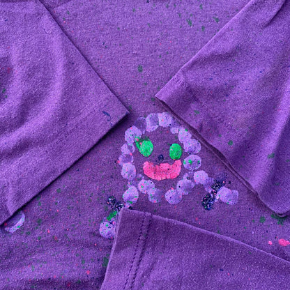 Womens Small Art Paint Vintage T Shirt Custom Painted Danny One Of One 80s 90s