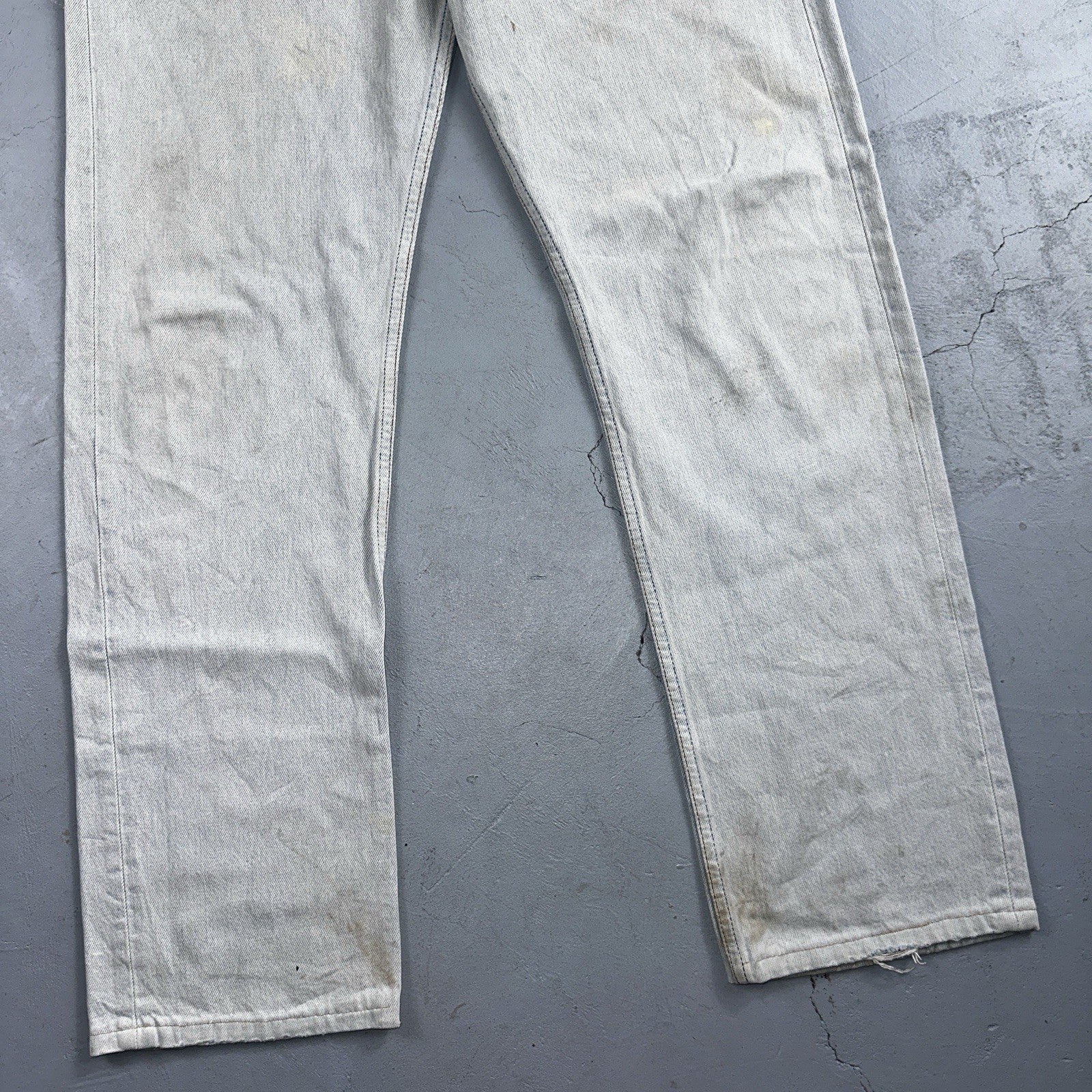 Levis 501 Vintage 90s Y2K XX Straight Leg Jeans Blue Light Wash 34x36 Act 33x31