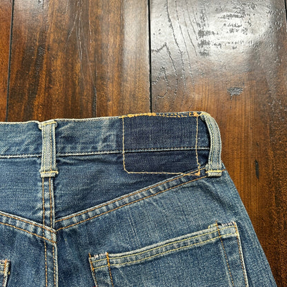Vintage LEVIS 501XX Jeans Big E 1960s Denim Redline Selvedge 25x29 USA 60s 505