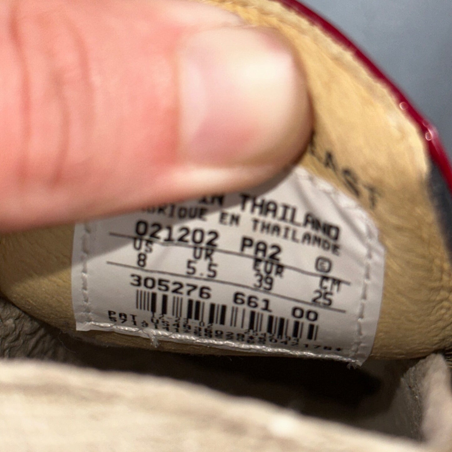 Nike Women's Size 8 Verdana Last Nike Air Red Slip On Golf Shoes 305276-661