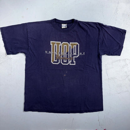 Phoenix University USA UOP Y2K VTG T Shirt Navy Champion Style College Preppy