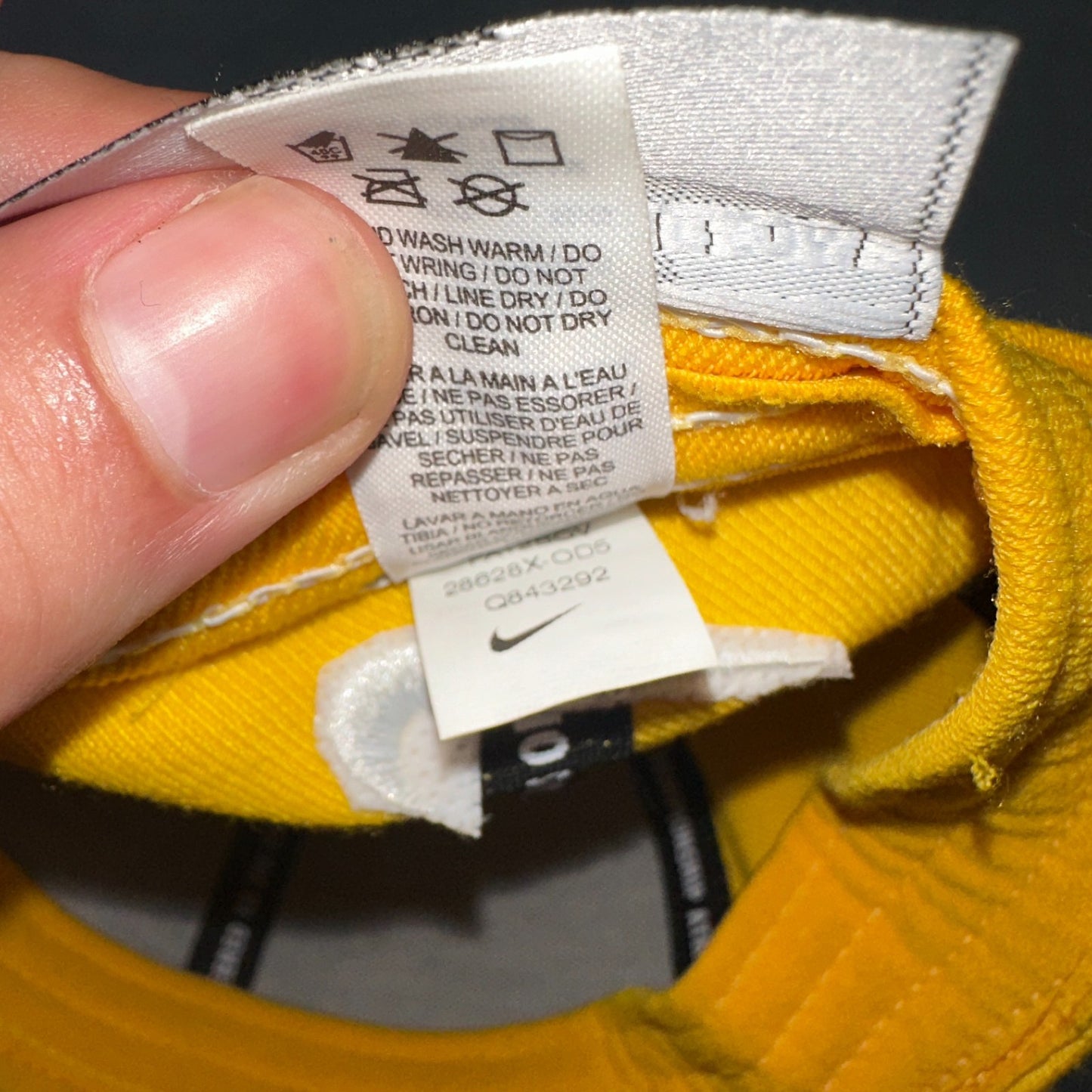 Nike True University of Oregon Hat UO Fitted Yellow Green Baseball Cap Ducks M/L