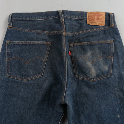 Levis 501 Vintage 70s SS Redline Selvedge USA XX Jeans Med Wash 38x32 Act 35x29