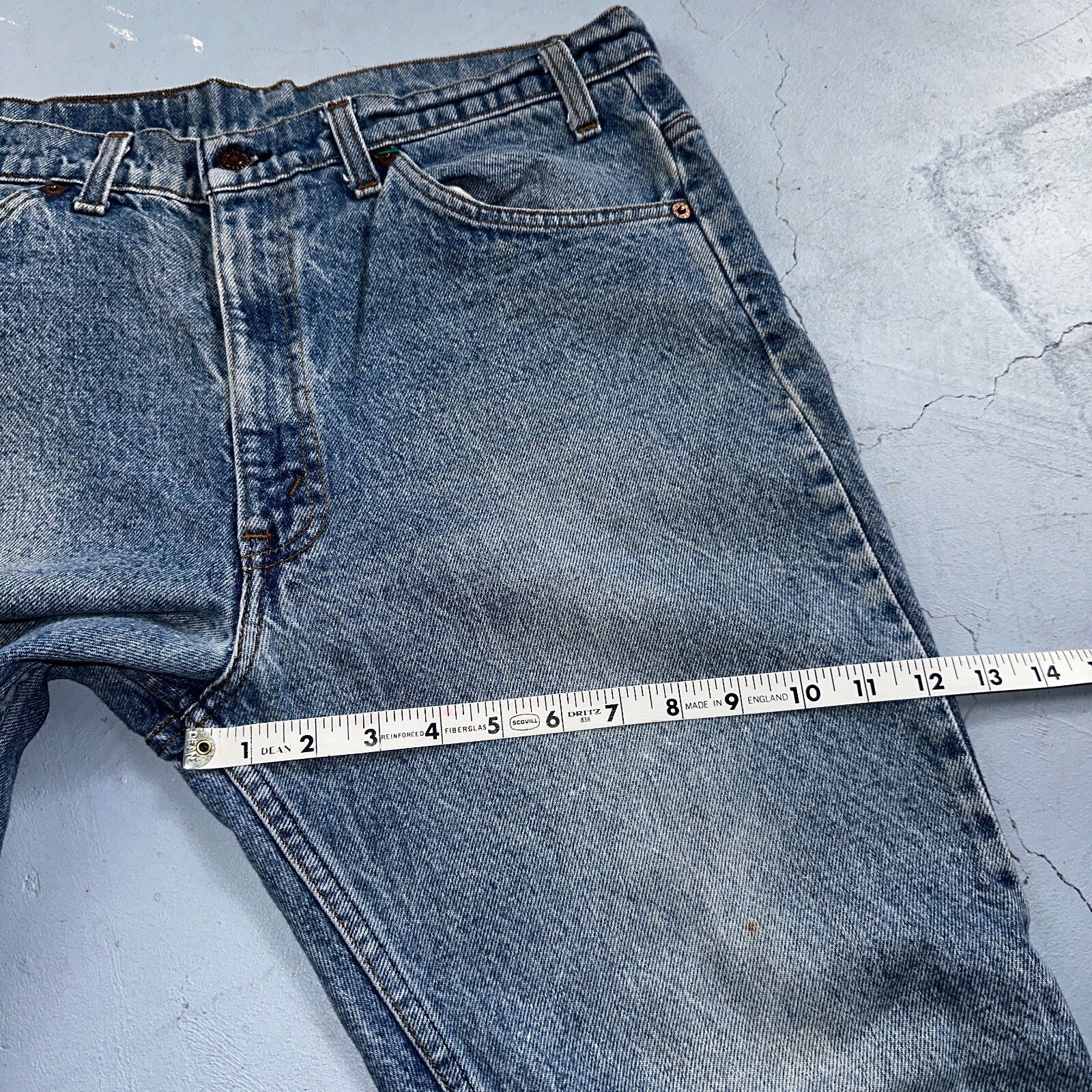 Levis 517 VTG 70s 80s 20517 Bootcut Blue Jeans Size 36x32 USA Orange Tab 33x30