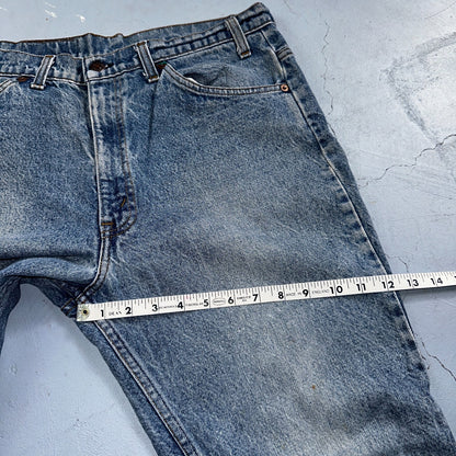 Levis 517 VTG 70s 80s 20517 Bootcut Blue Jeans Size 36x32 USA Orange Tab 33x30