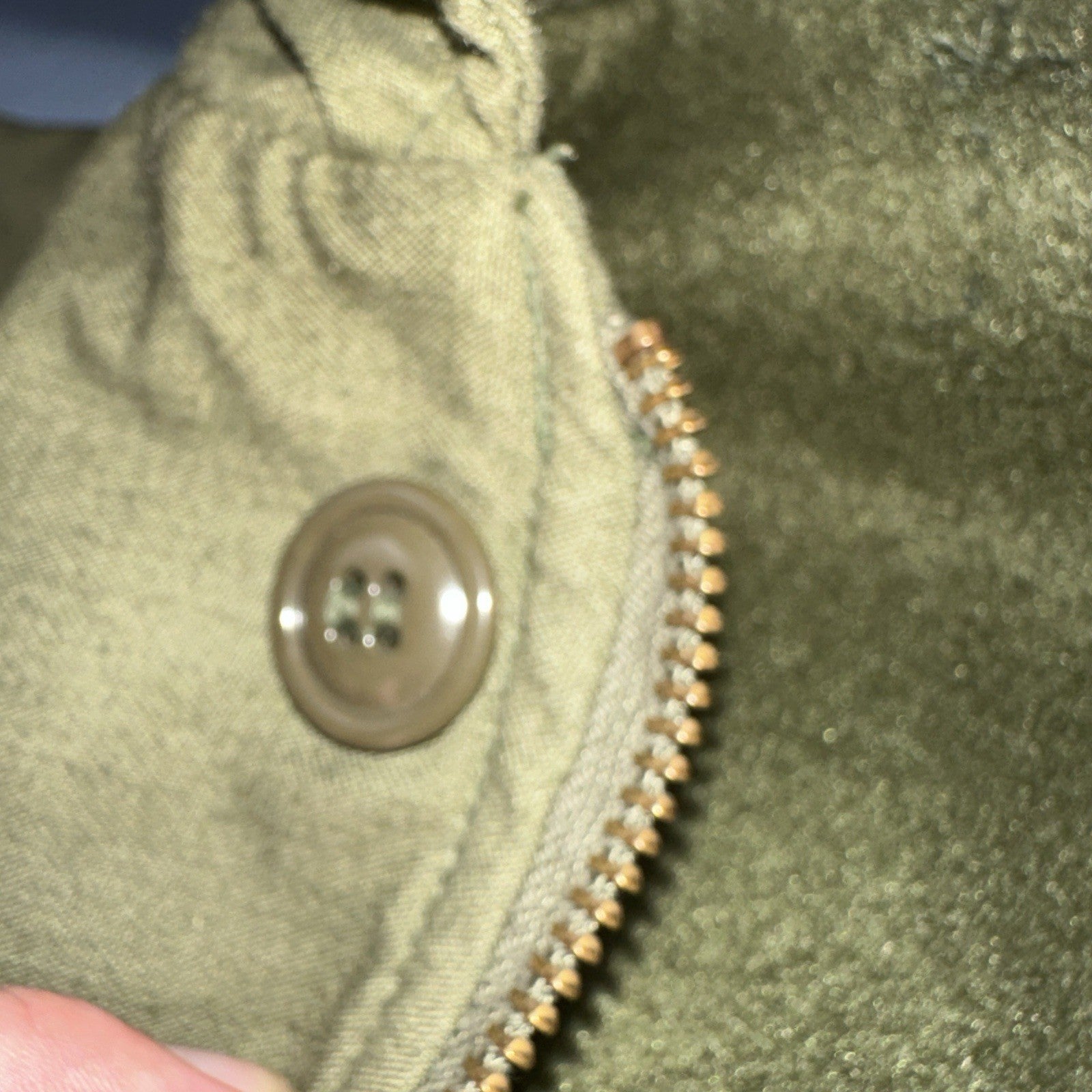 VTG 60s USN US Navy Military A-2 Intermediate Cold Weather Deck Jacket Stencil