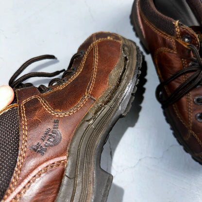 Dr. Martens 10854 Industrial Chunky Brown Leather Mens Shoes Size UK 7 US 8 Doc