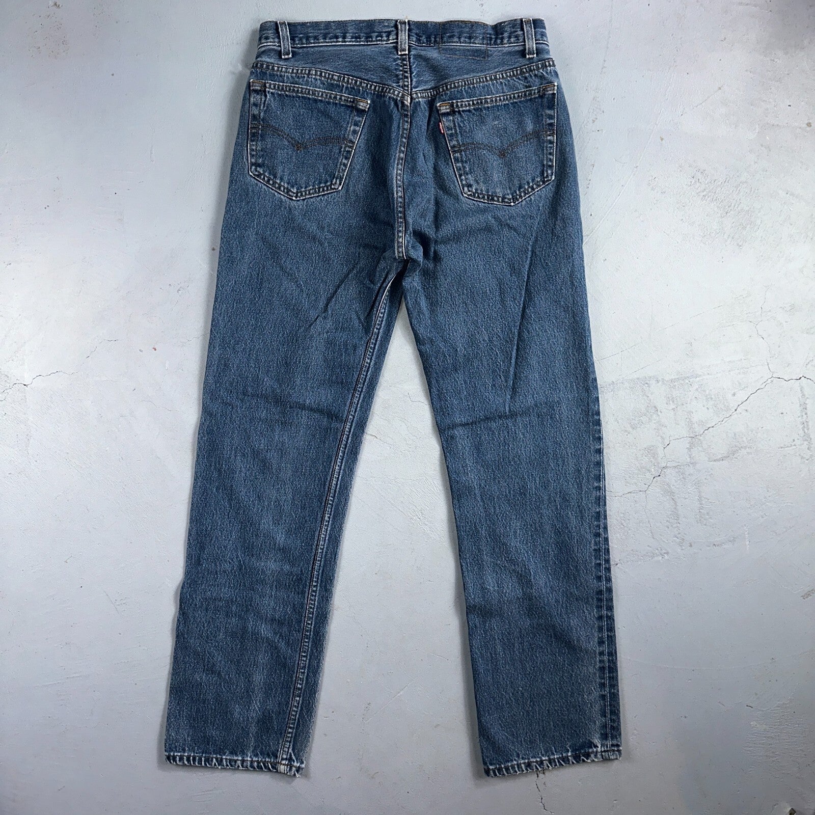 Levis 501 Vintage 80s USA XX Straight Leg Jeans Blue Med Wash 1980s Act 31x31