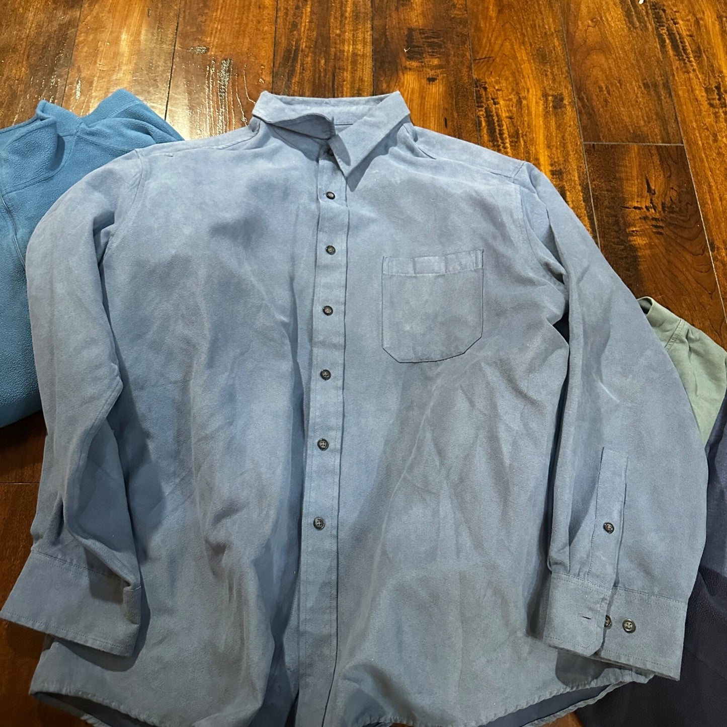 Lot Of 5 Mens Vintage Pullovers Sweaters Shirts LL Bean Covington Croft