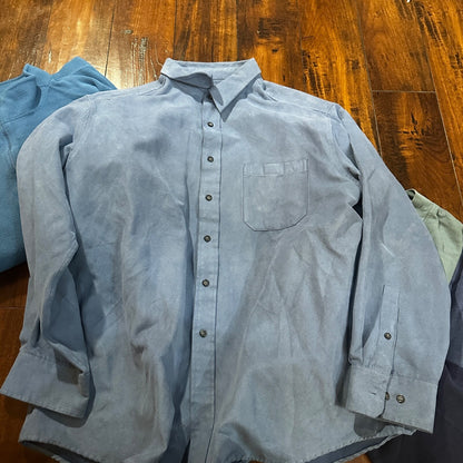 Lot Of 5 Mens Vintage Pullovers Sweaters Shirts LL Bean Covington Croft