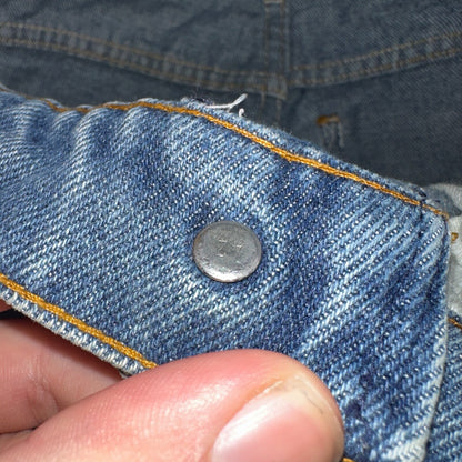 Levis 716 Vintage 80s USA Orange Tab Bootcut Flare Blue Bell Bottom Jeans 29x27