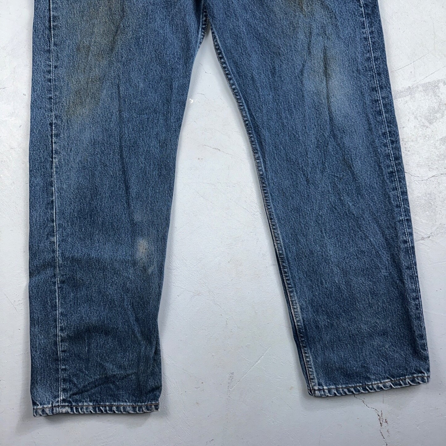 Levis 501 Vintage 90s USA XX Straight Leg Jeans Blue Dark Wash 40x32 Act 38x31