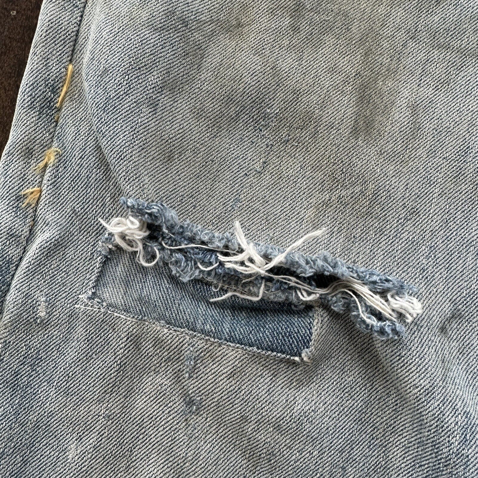 Levis 501 XX Big E True Vintage 50s Redline Hidden Rivets Jeans 1950s 60s 26x26