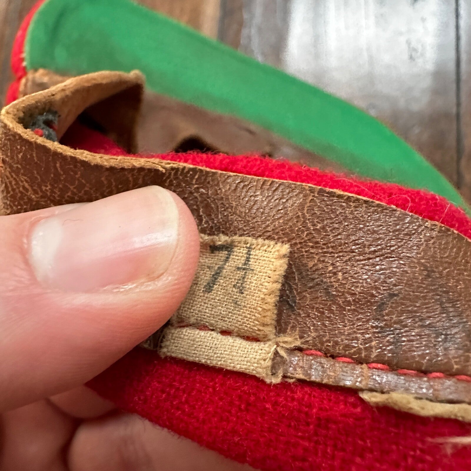 LG Wool 1960s 60s 70s Vintage Hat Cap Snapback Red 7 1/4 Rockabilly Hip Cool