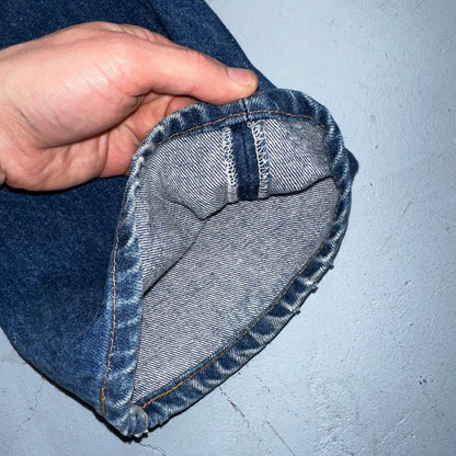 Levis 501 Vintage 80s USA XX Straight Leg Jeans Blue Med Wash 38x30 Act 35x26