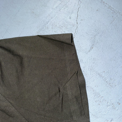 Essentials Fear Of God Brown Puff Print Logo Spell Our Men’s T Shirt XL Boxy