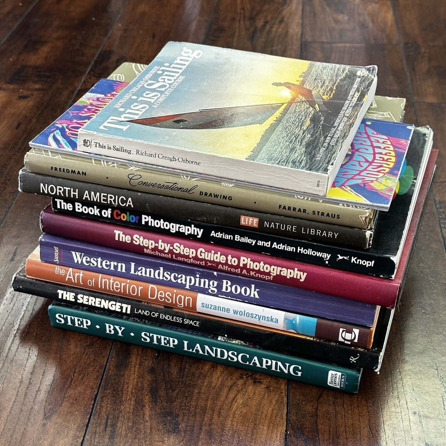 Lot 10 Cool Old Vintage Rare Hardcover Random Books Design Photography Art