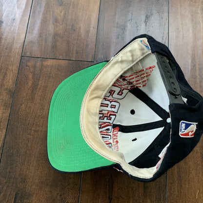 Vintage 90s Portland Trail Blazers Logo Athletic Diamond SnapBack Hat Cap NBA