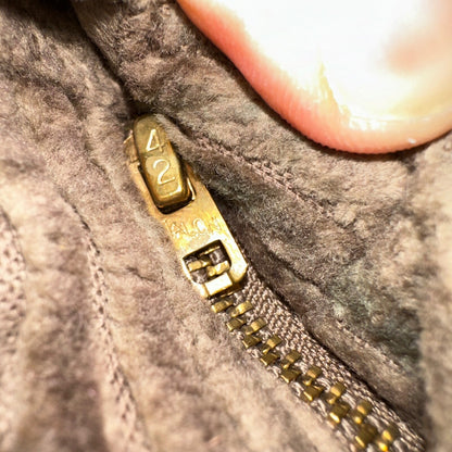 J. Peterman Pants Mens 38 Brown Thick Corduroy Pleated Chino Straight Pockets