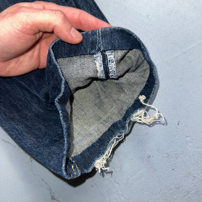 Levis 501 Vintage Y2K XX Straight Leg Jeans Blue Med Wash 34x34 Act 32x28