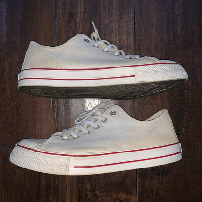 Vintage 60s 50s CONVERSE Chuck Taylor All Star Blue Label White 7 Low RARE USA