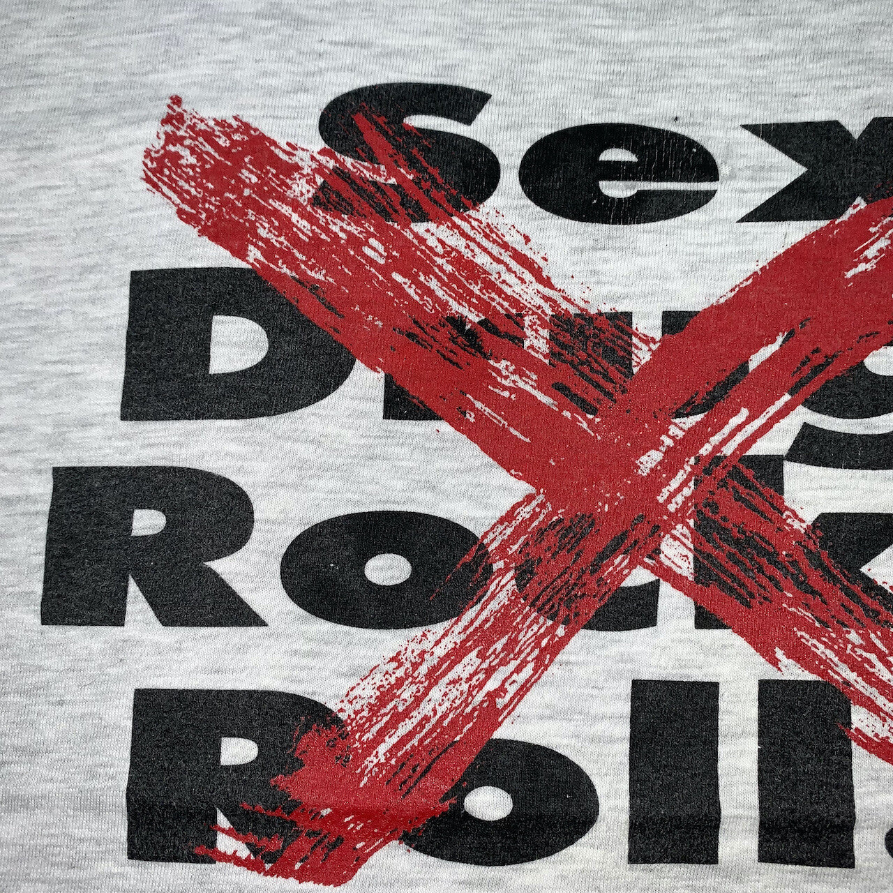 Nike Vintage T Shirt Mens Last Vice S*x Drugs Rock N Roll Music Jordan Rap X