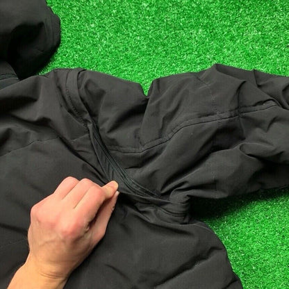 Vince Camuto Men's Hooded Down Puffer Jacket Small Black Warm To Vest Winter