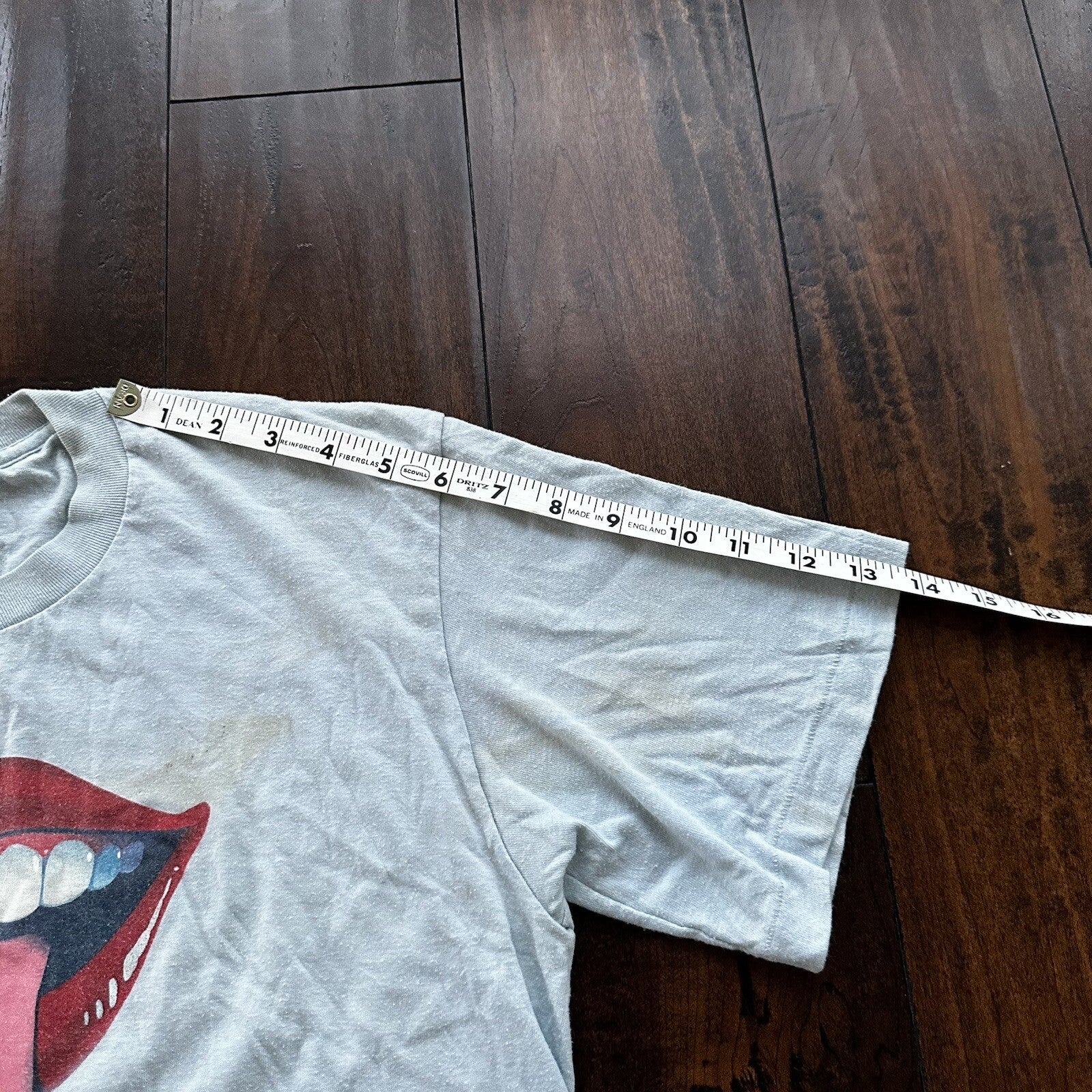 Nike Lips Vintage T Shirt 80s USA Rare Crop Grunge Skate Hot Dare Tongue Gym